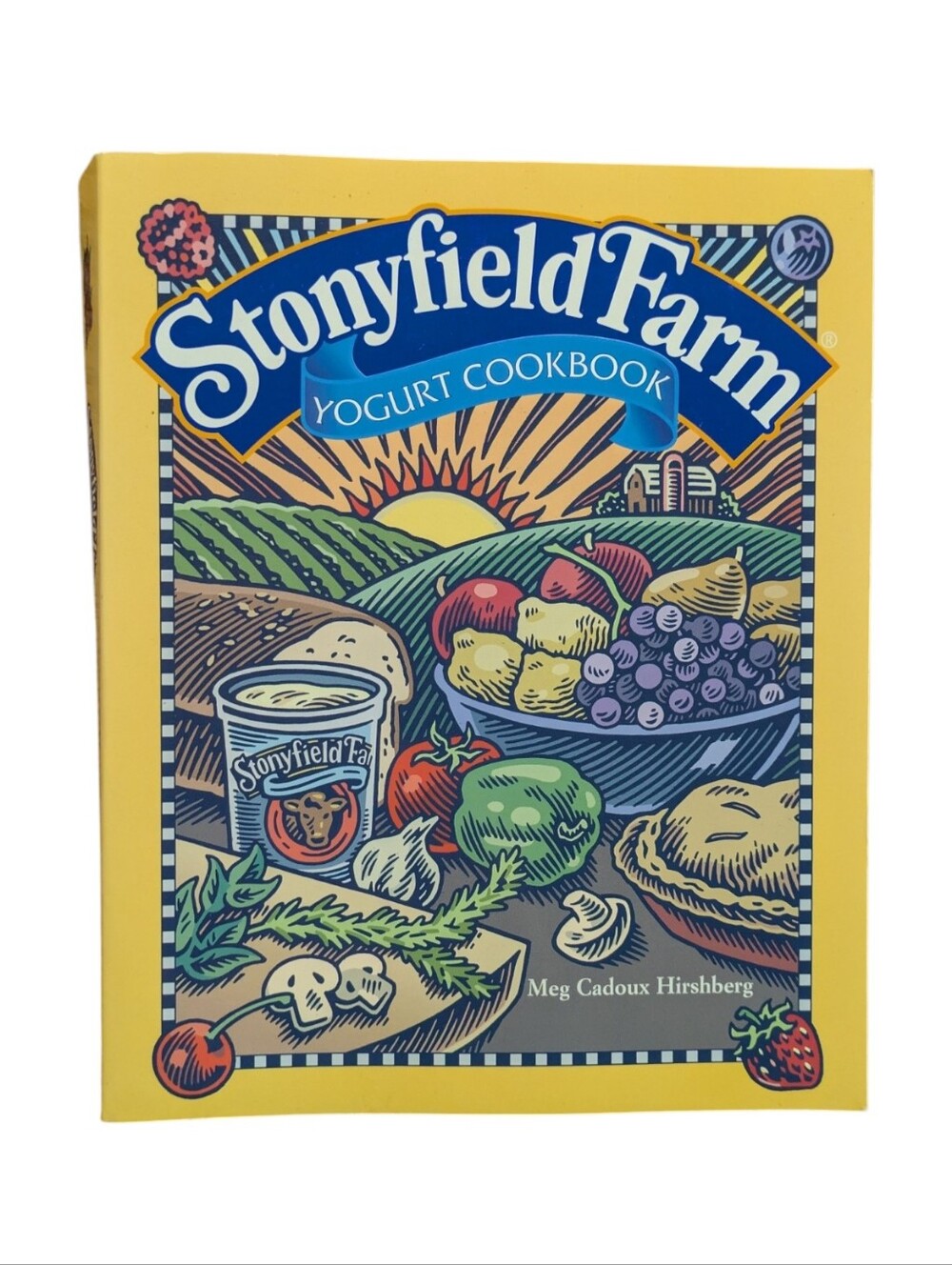 Stonyfield Farm Yogurt Cookbook by Meg Cadoux Hirshberg Paperback 1999